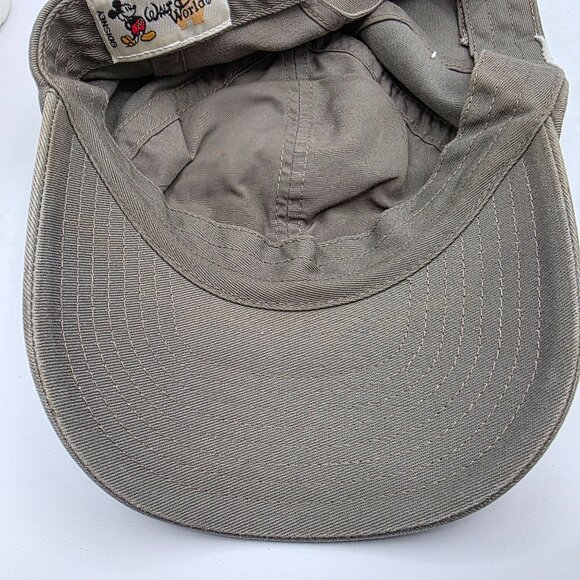 Walt Disney World Mickey Mouse True Vintage Characters Gray Cotton Hat Casual - Picture 8 of 9